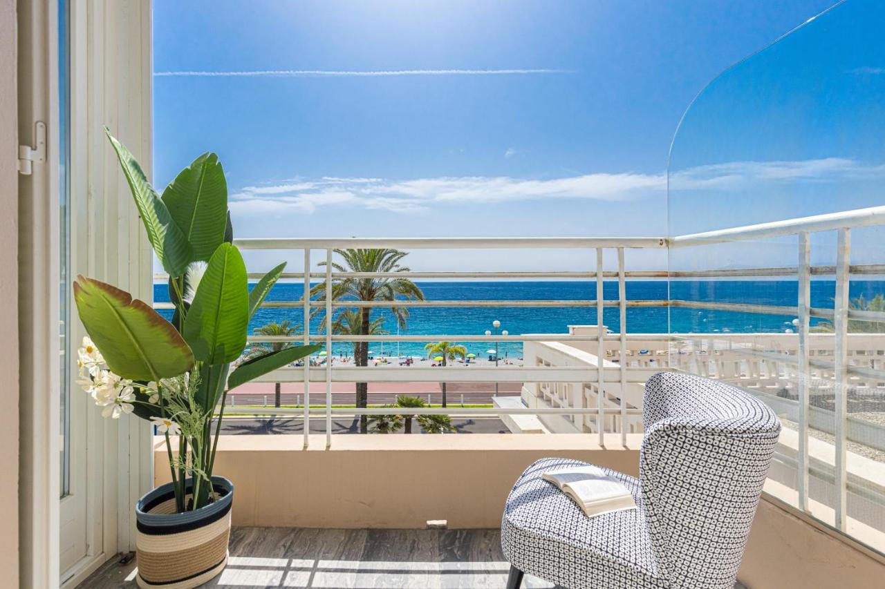 Prom 163 - Promenade 2 Rooms With Terrace Niza Exterior foto